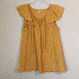 Yellow old navy top